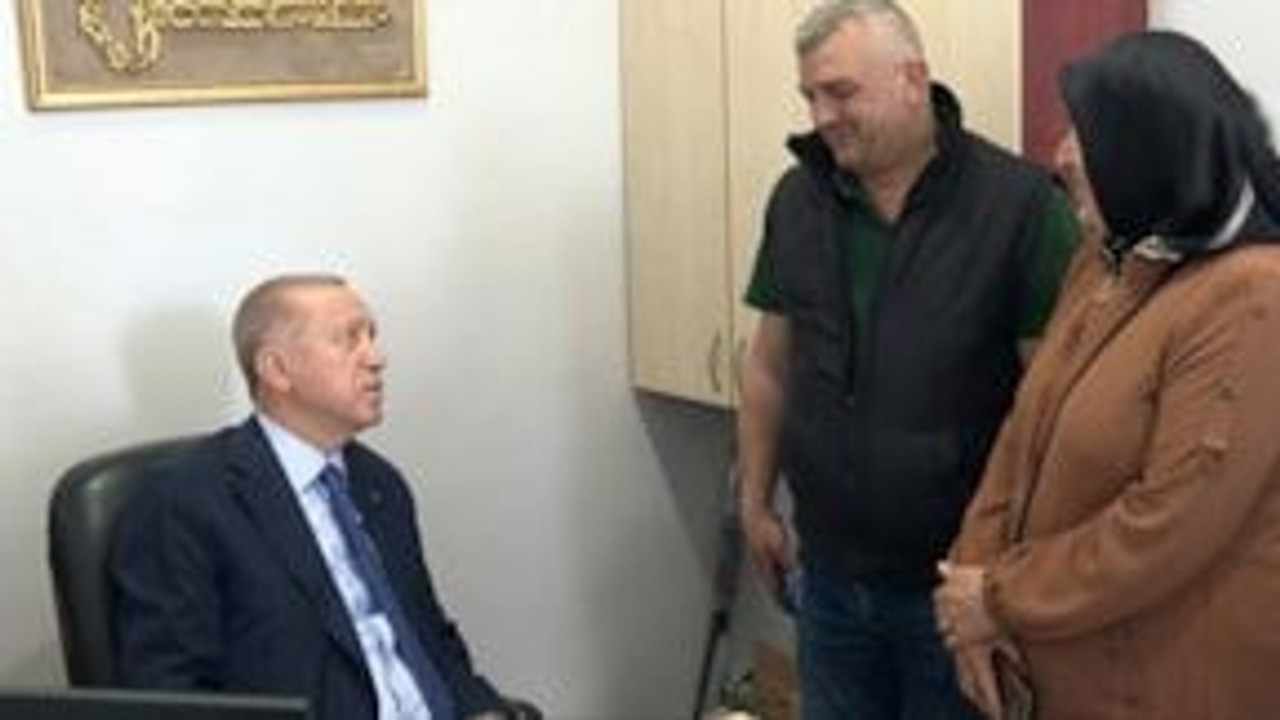 Erdoğan ile vatandaş arasında ilginç diyalog: Tamam kafanda bitir Cumhurbaşkanı’nın huzurunda