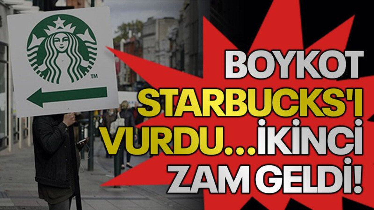Boykot Starbucks'ı vurdu... İkinci zam geldi!