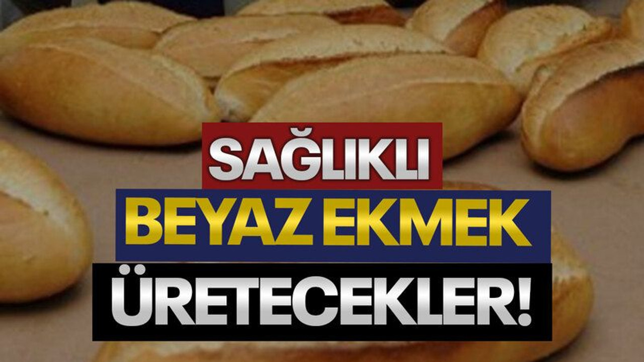 Sağlıklı beyaz ekmek üretecekler!