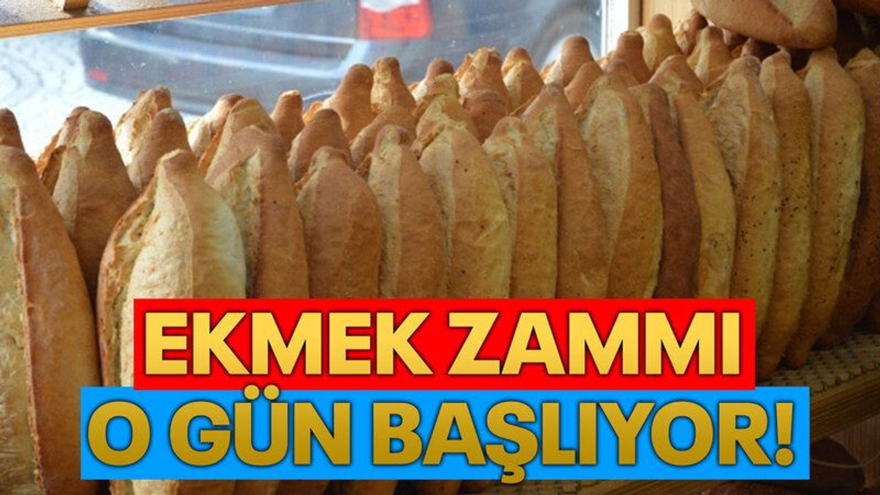 Kocaeli'de ekmek zammı o gün başlıyor!
