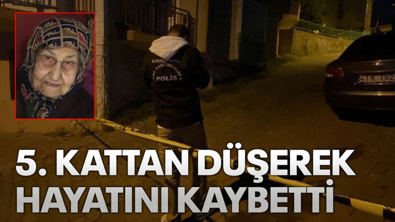 5. kattan düşerek hayatını kaybetti