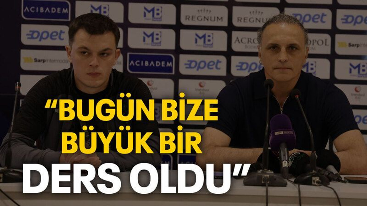 Mustafa Gürsel: “Bugün bize büyük bir ders oldu”