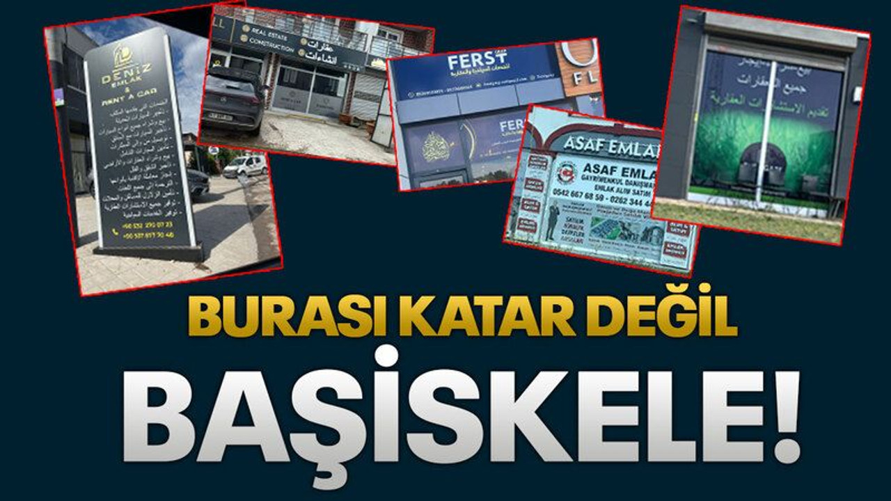 Burası Katar değil, Başiskele!
