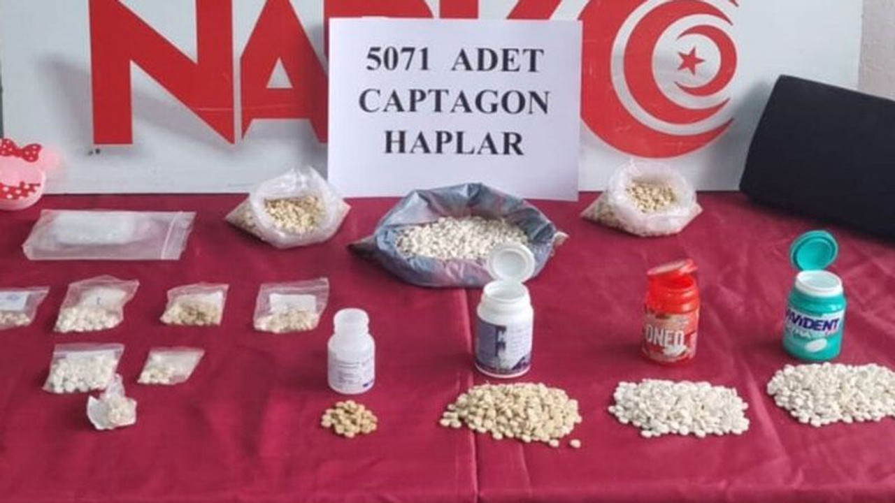 5 bin 081 adet uyuşturucu hap ele geçirildi