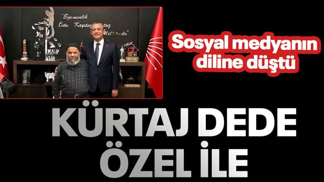 Özgür Özel, Taha Hüseyin Karagöz ile görüşmesinin ardından sosyal medyanın diline düştü