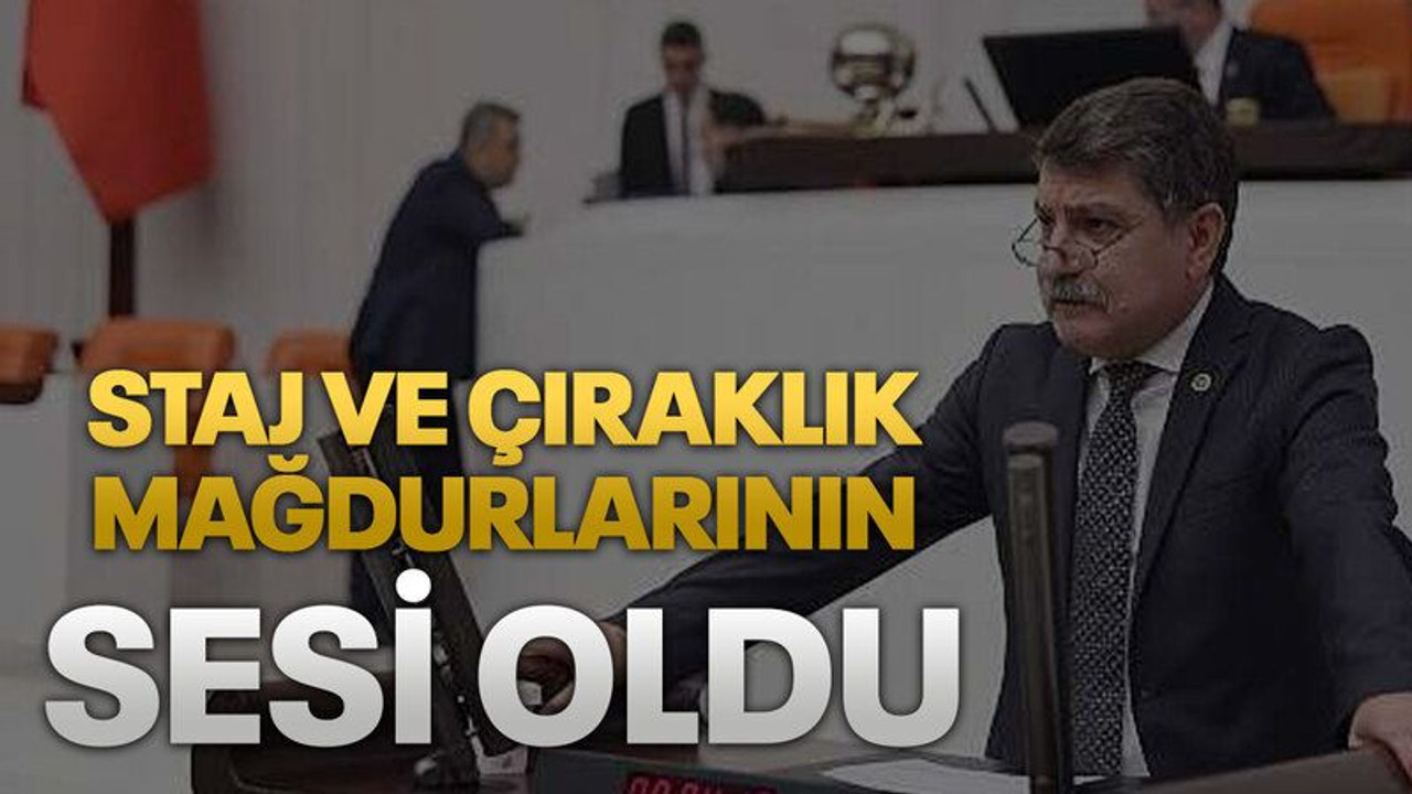 Staj ve Çıraklık mağdurlarının sesi oldu