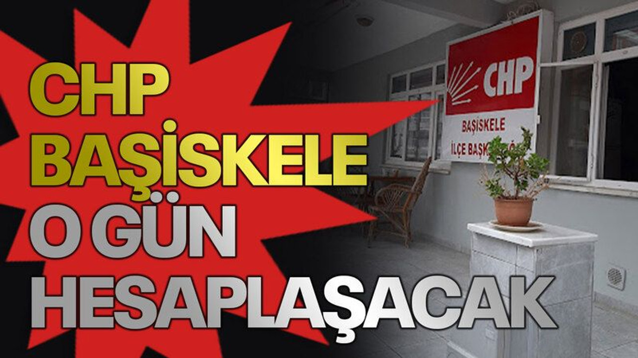 CHP Başiskele o gün hesaplaşacak
