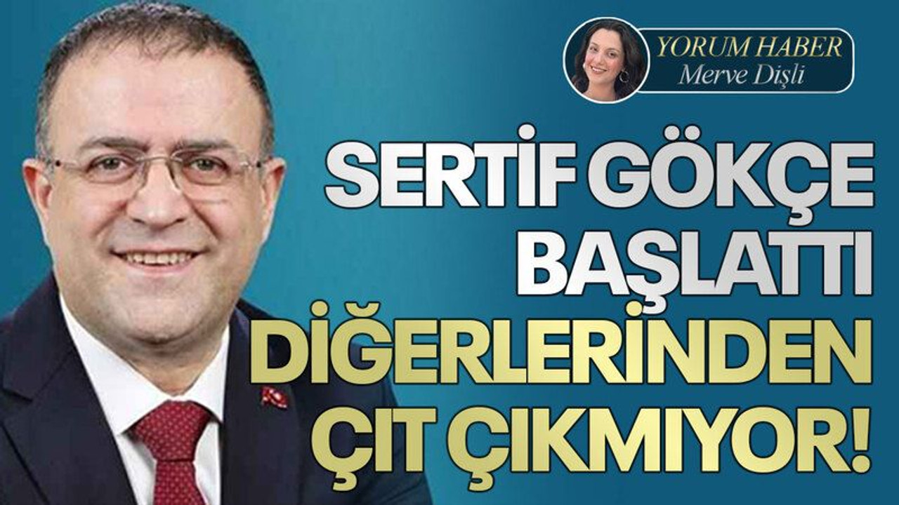 Sertif Gökçe başlattı diğerlerinden çıt çıkmıyor!