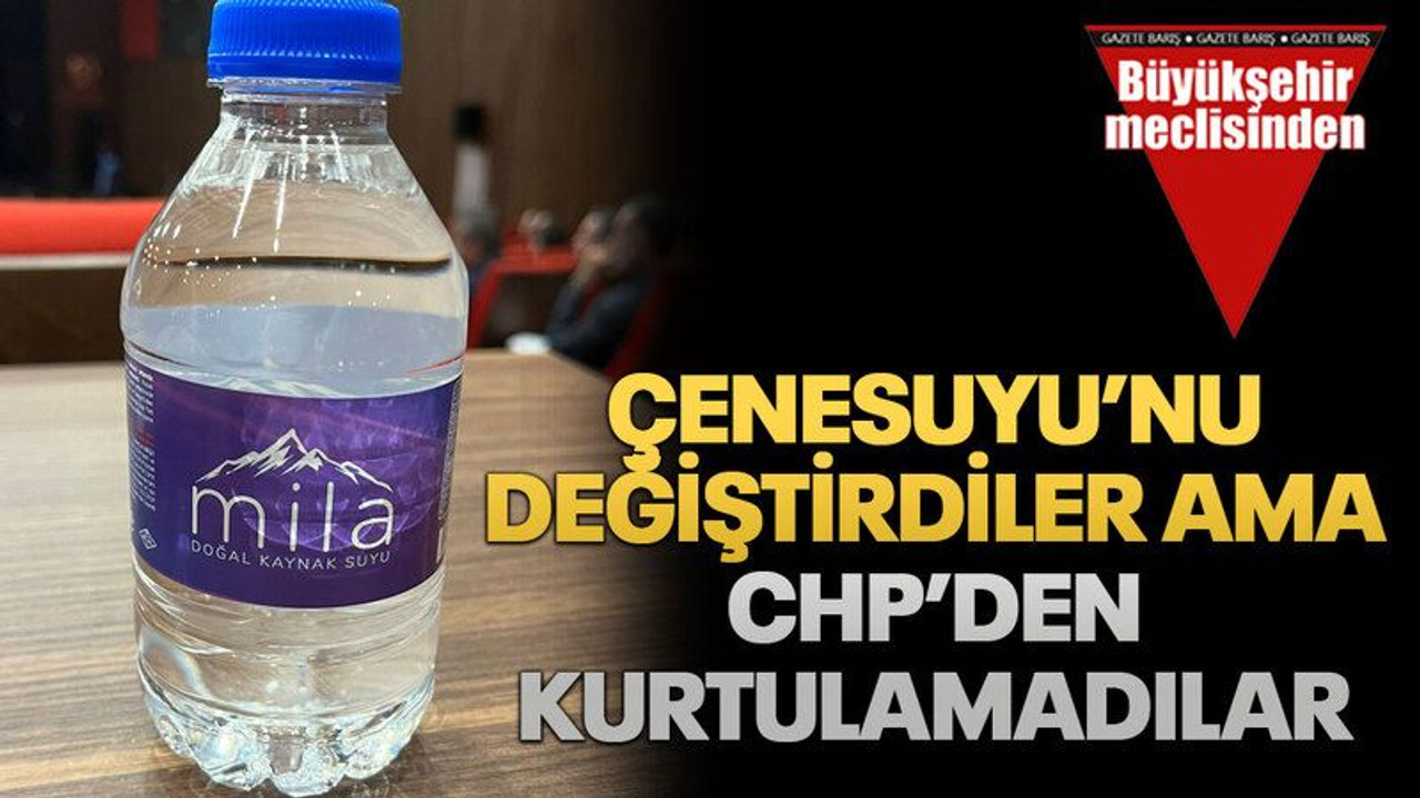 Çenesuyu’nu değiştirdiler ama CHP’den kurtulamadılar