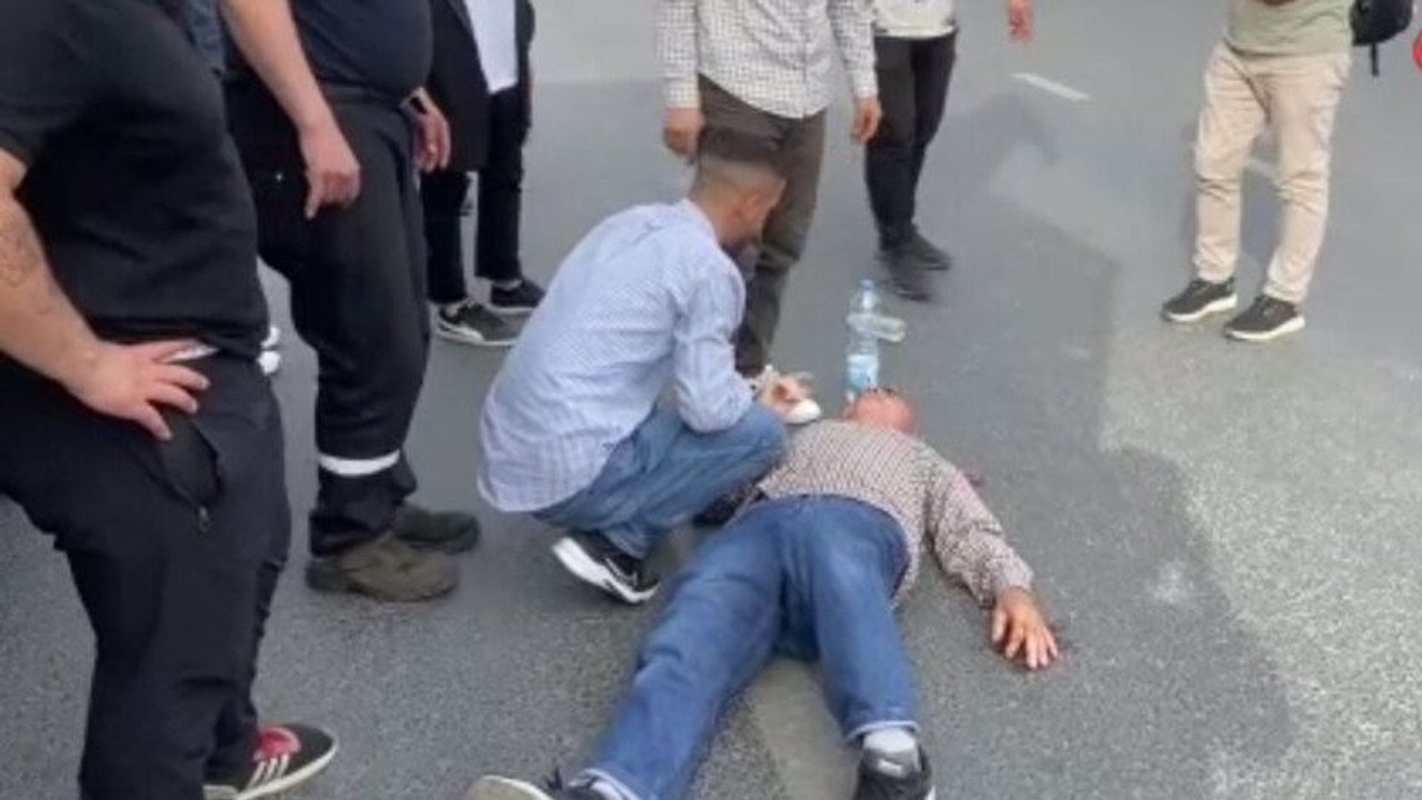 Yolun karşısına geçmeye çalışan bisikletliye kamyonet çarptı