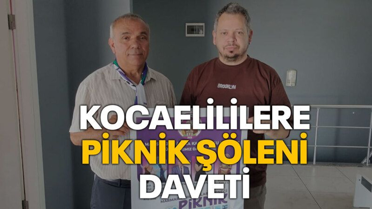 Kocaelililere piknik şöleni daveti
