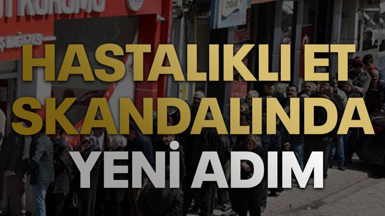 Hastalıklı Et Skandalında Yeni Adım