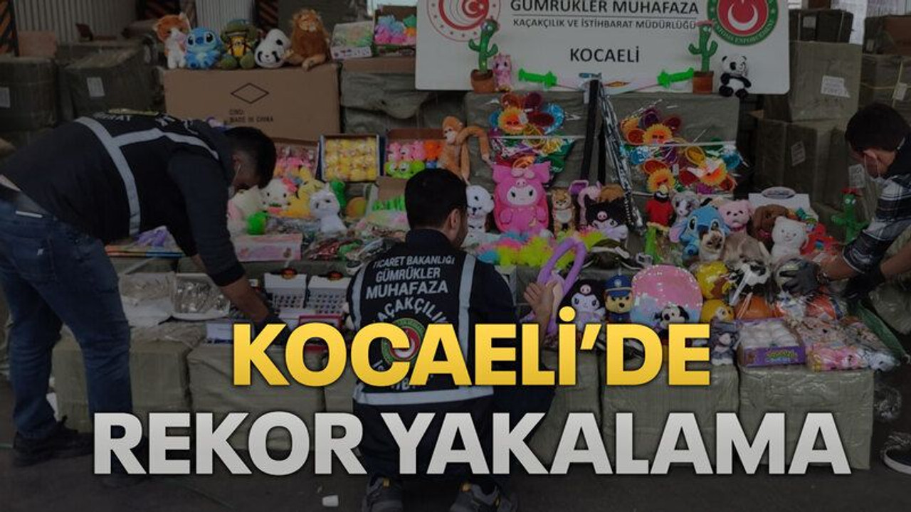 Kocaeli’de rekor yakalama