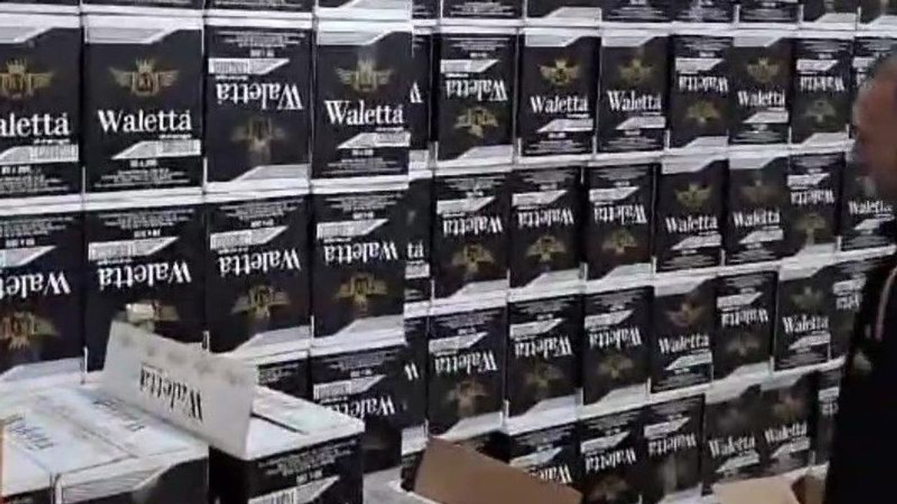 5 milyon 896 bin 663 dolu ve boş makaron ele geçirildi