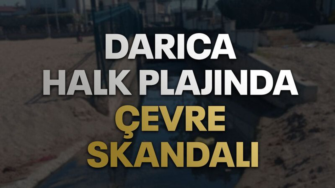Türkkan: Bayramoğlu halk plajı hastalık saçıyor