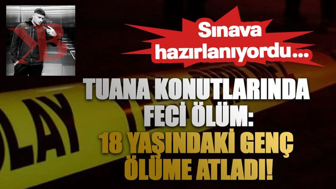 18 yaşındaki genç ölüme atladı: Tuana konutlarında feci ölüm