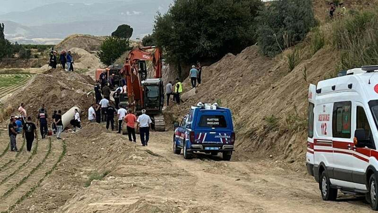 Denizli'de toprak kayması: 1 işçi hayatını kaybetti, 1 işçi ağır yaralı