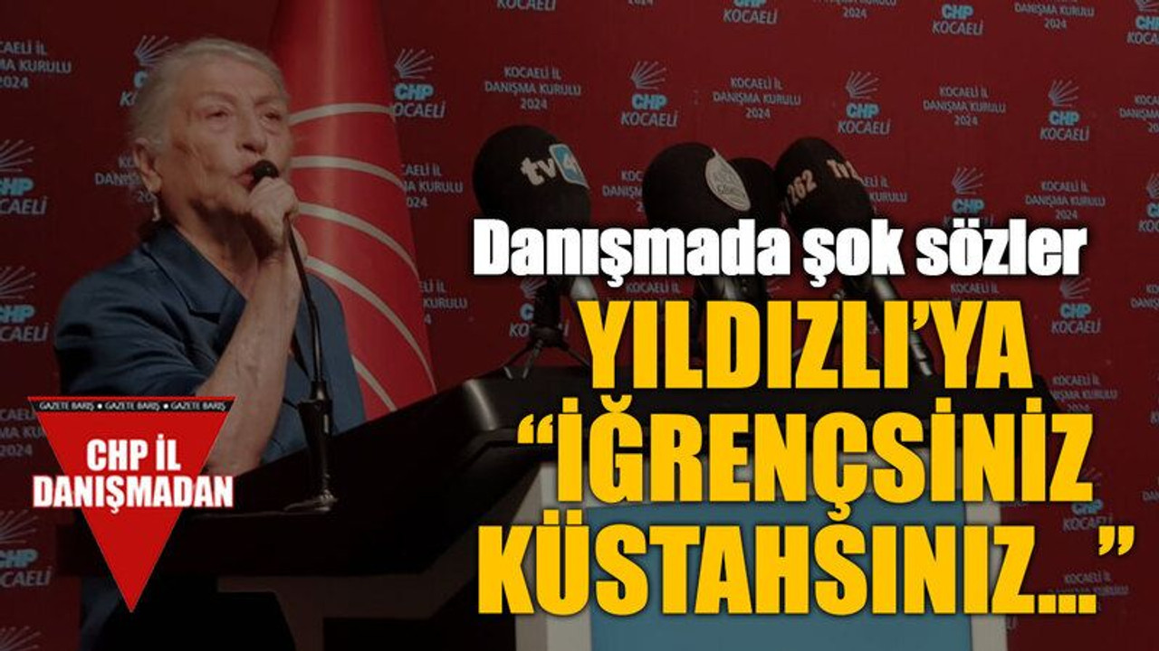 Danışmada şok sözler, Yıldızlı’ya “İğrençsiniz, küstahsınız…”