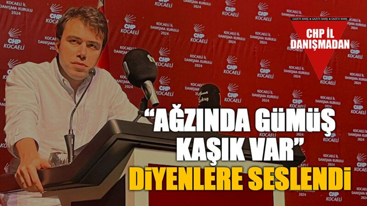 “Ağzında gümüş kaşık var” diyenlere seslendi