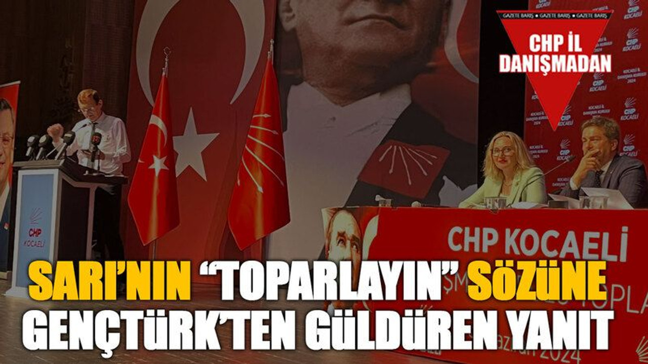 Sarı’nın “Toparlayın” sözüne Gençtürk’ten güldüren yanıt