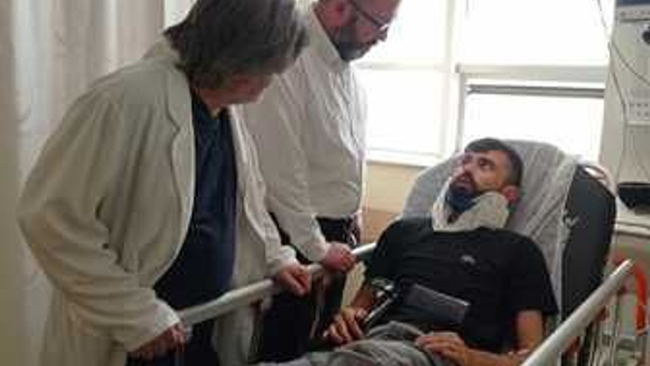 Genel Sekreter Vekili Aydınlık'tan feci kazada yaralananlara ziyaret!