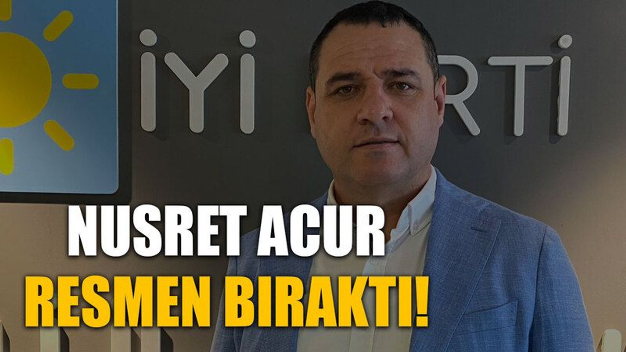 Nusret Acur resmen bıraktı!