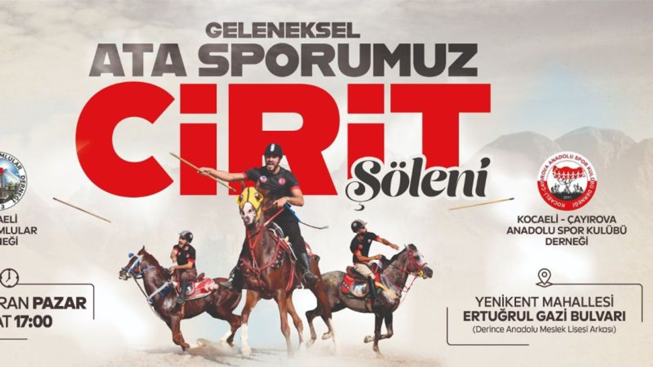 Derince'de cirit heyecanı