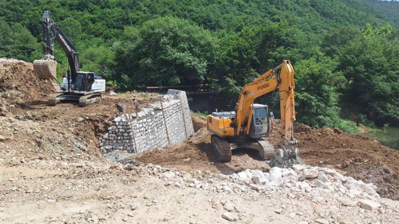 Kocaeli'de dereyle ayrılan iki mahalle kavuşuyor