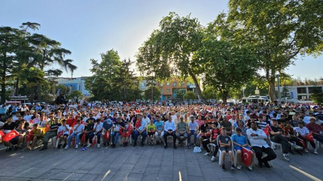 Dev ekranda Milli maç heyecanı