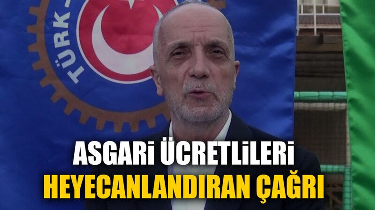 Asgari ücretlileri heyecanlandıran çağrı