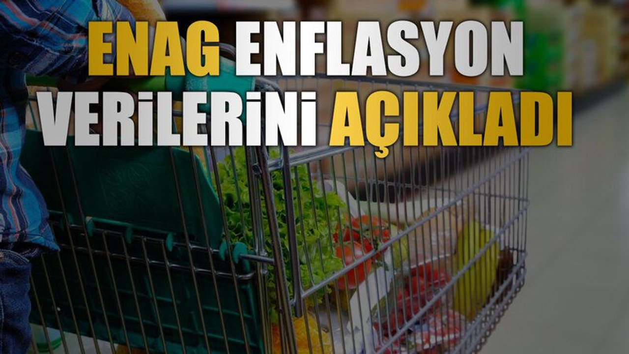 ENAG enflasyon verilerini açıkladı