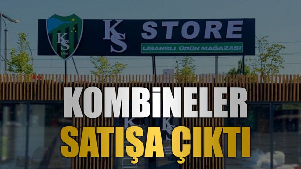 Kombineler satışa çıktı