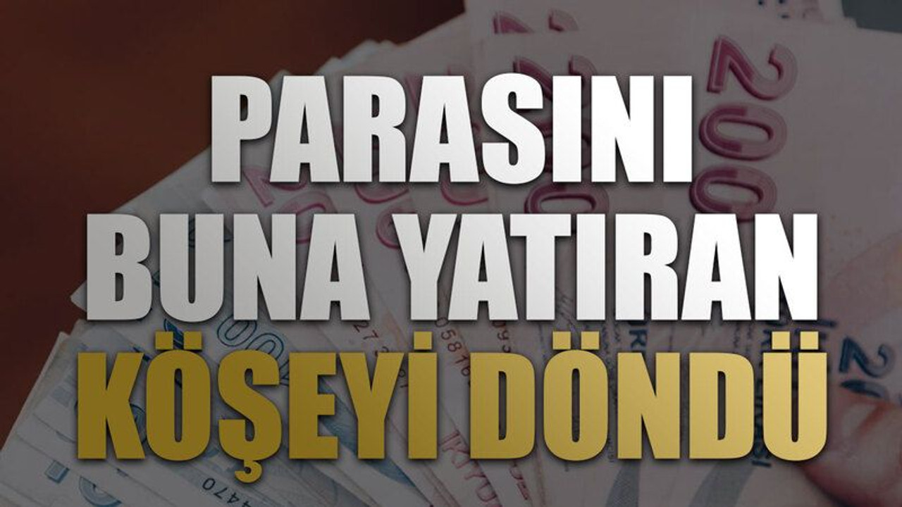 Parasını buna yatıran köşeyi döndü. Yatırımcılar kazandıkça kazandı
