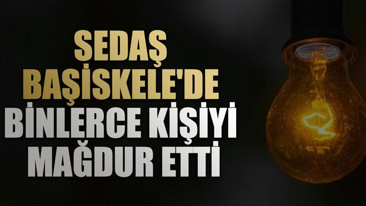 SEDAŞ yine Başiskele'de mağdur etti