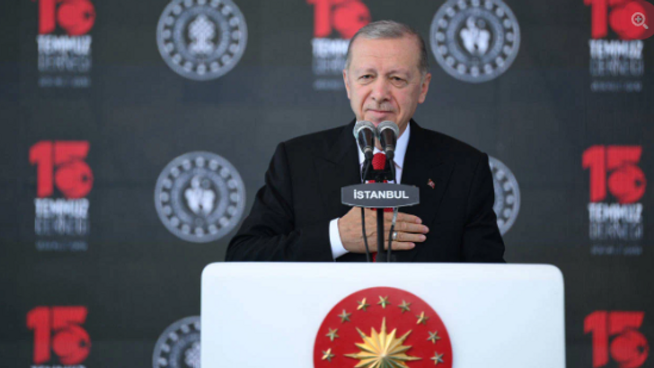 Erdoğan: 15 Temmuz'da destansı mücadeleyi büyük bir iftiharla hatırlıyoruz