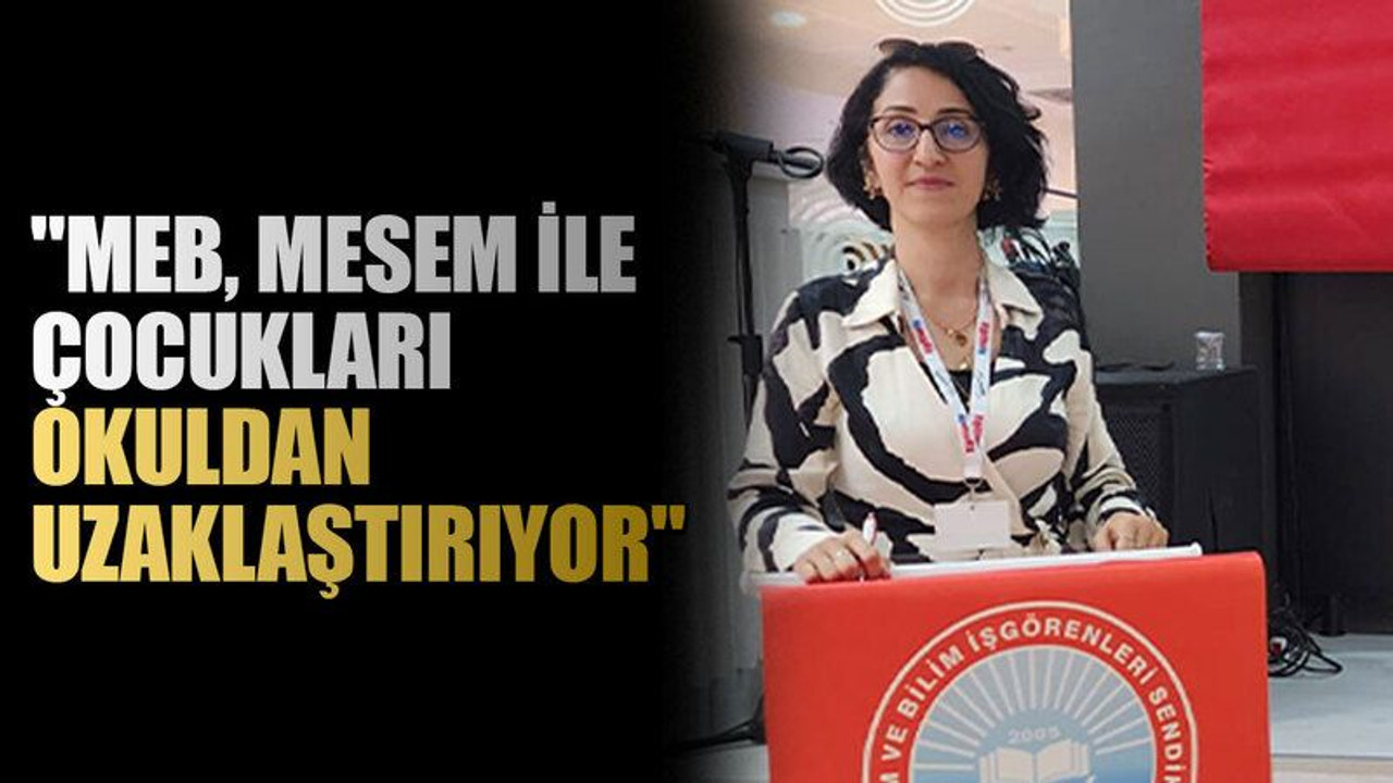 "MEB, MESEM ile çocukları okuldan uzaklaştırıyor"