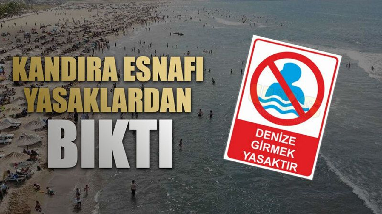 Kandıra esnafı yasaklardan bıktı