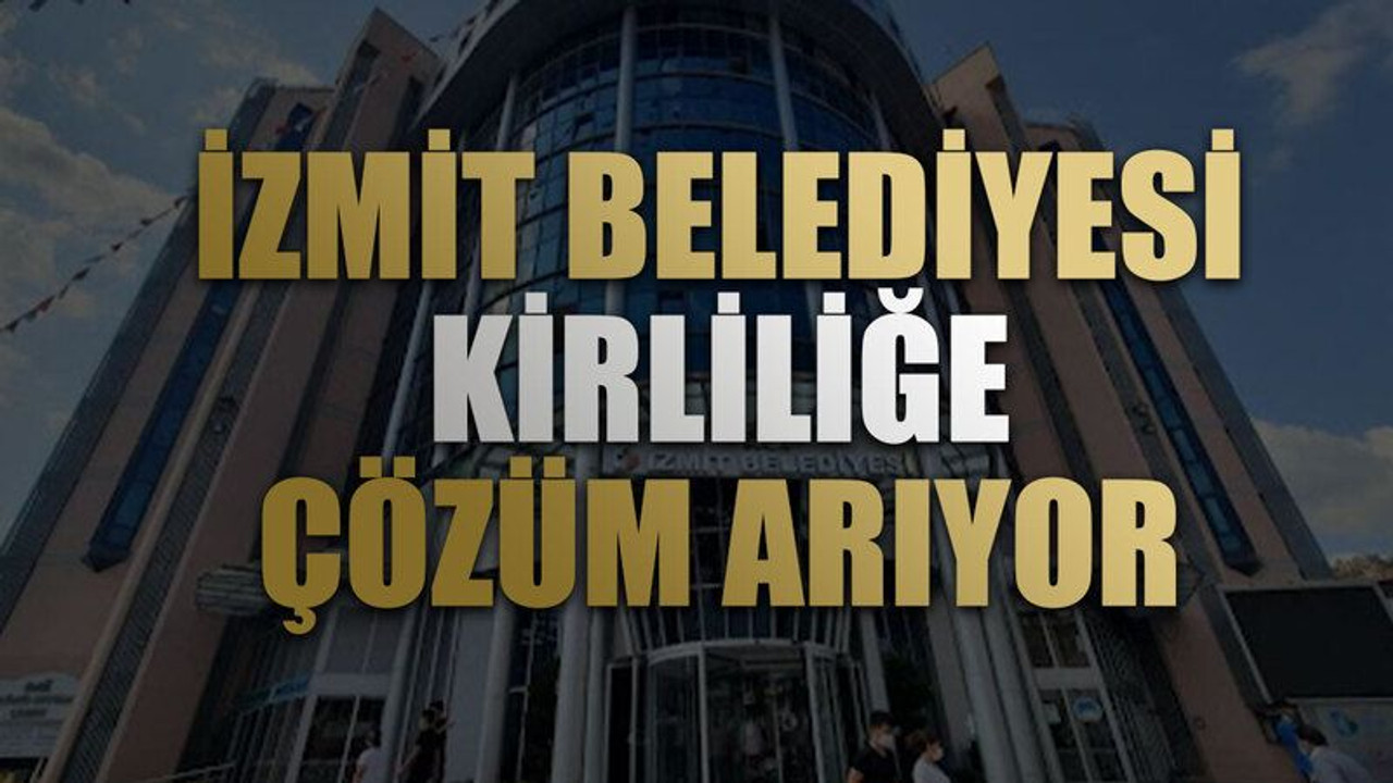 İzmit Belediyesi kirliliğe çözüm arıyor