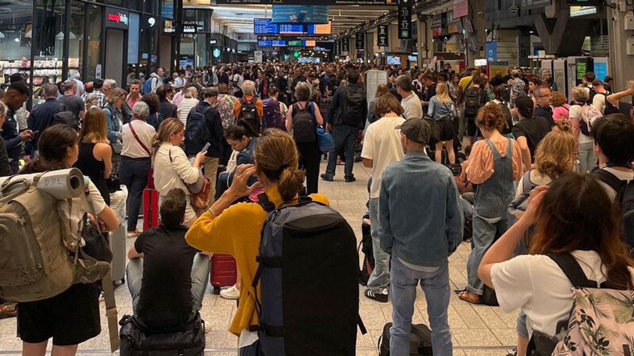 Fransa'da yüksek hızlı tren ağına sabotaj saldırıları