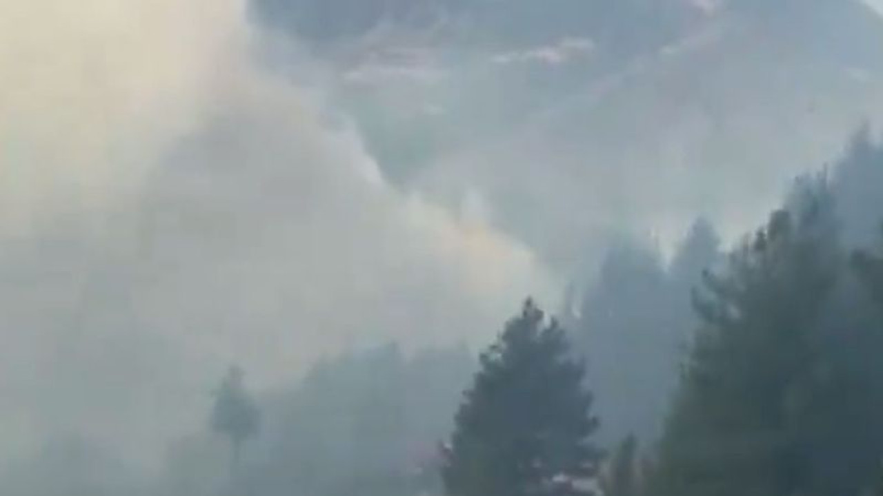 Kahramanmaraş’ta orman yangını