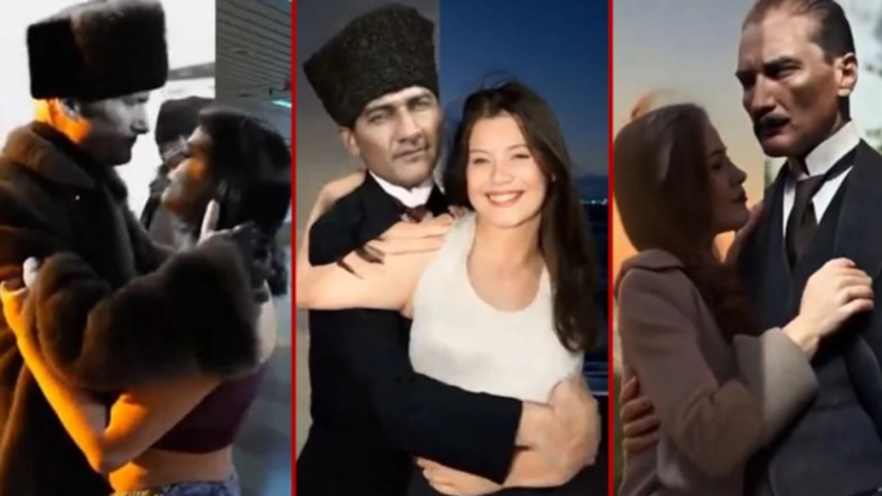 Atatürk, sizin oyuncağınız değil, TikTok'taki bu rezil akıma derhal son verilsin!