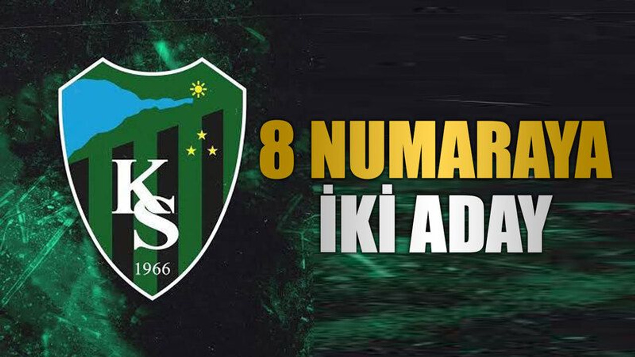 8 numaraya iki aday
