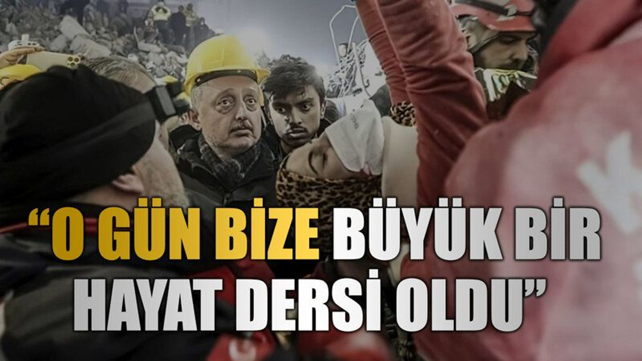 Büyükakın “O gün bize büyük bir hayat dersi oldu”