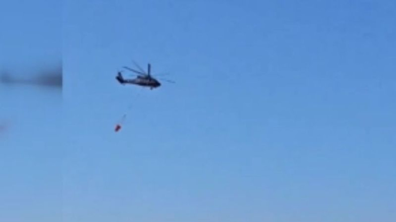 MSB'den yangınlara 15 helikopterle müdahale