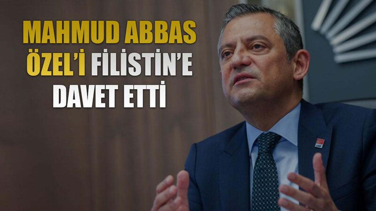 Mahmud Abbas Özel’i Filistin’e davet etti