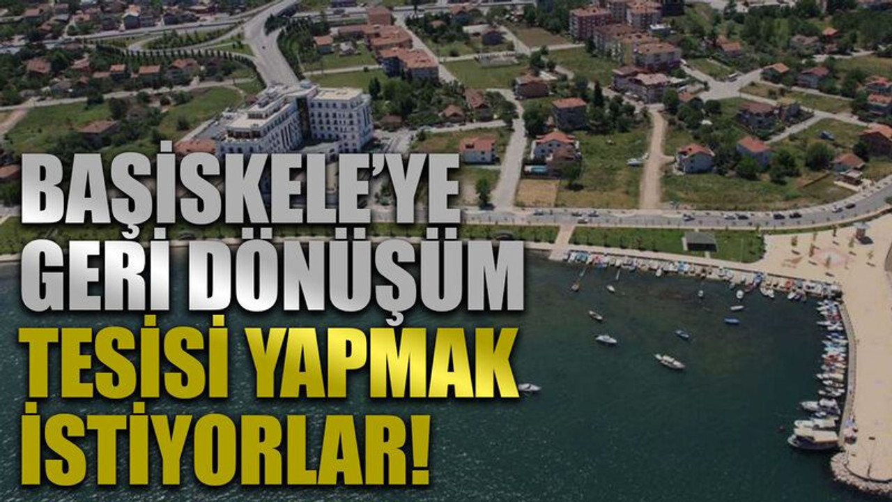 Başiskele’ye geri dönüşüm tesisi yapmak istiyorlar!