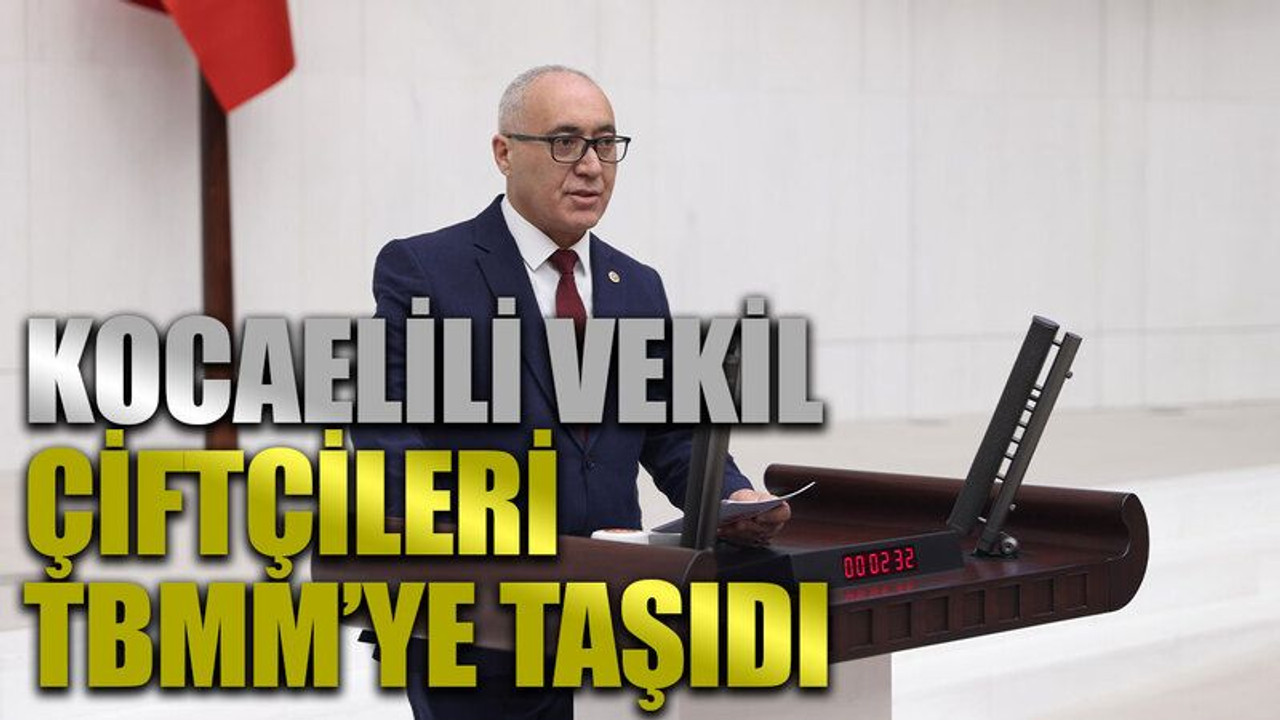 Kocaelili vekil çiftçileri TBMM’ye taşıdı