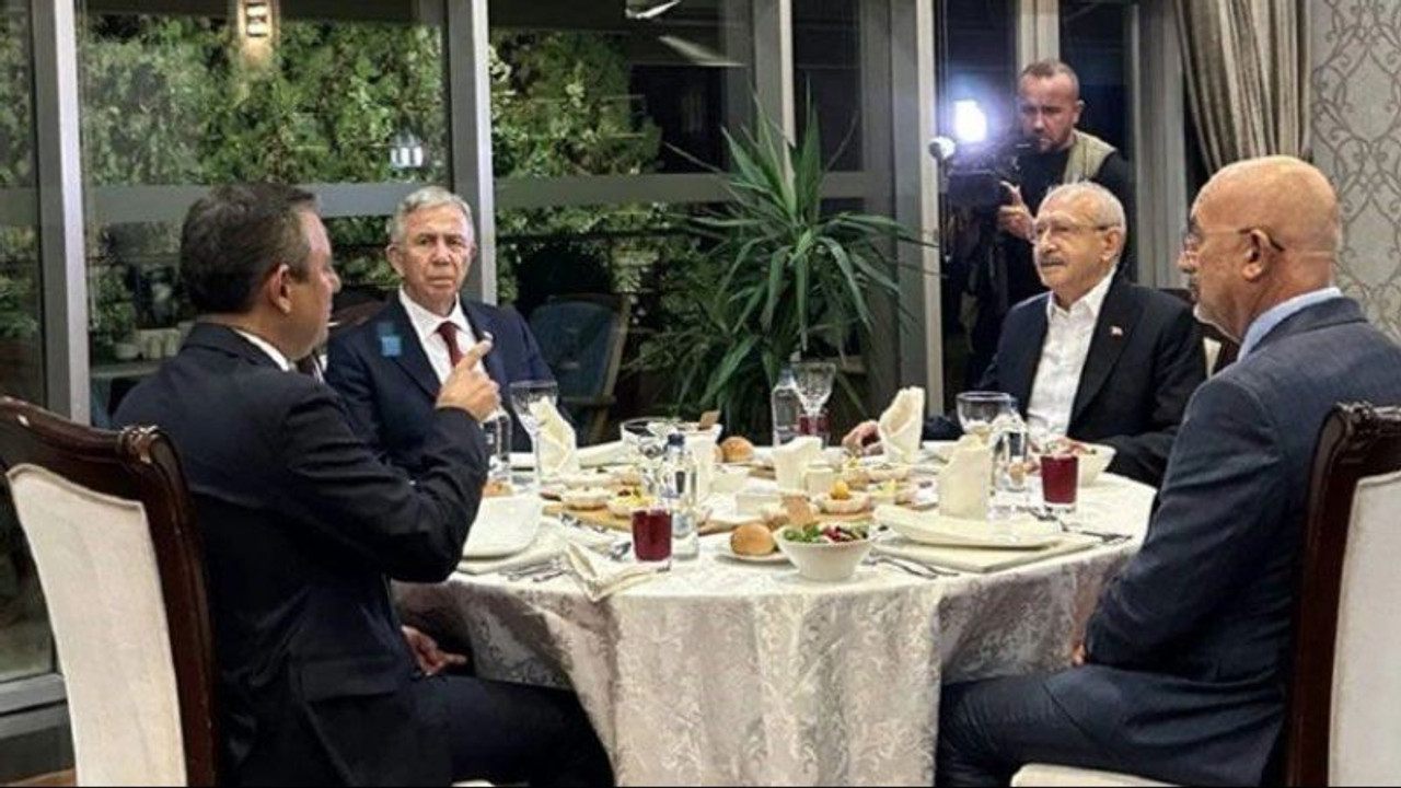 Kritik görüşmeden ilk fotoğraf