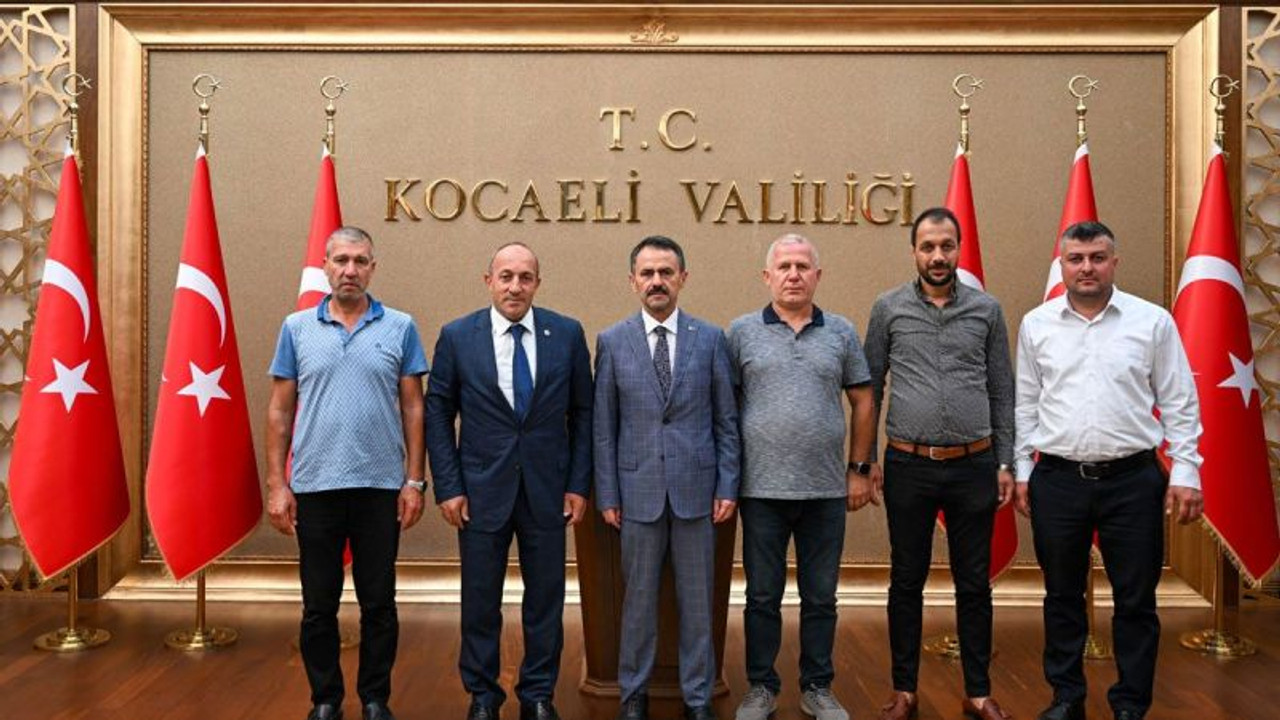 Gebze Ziraat Odasından Vali İlhami Aktaş’a ziyaret