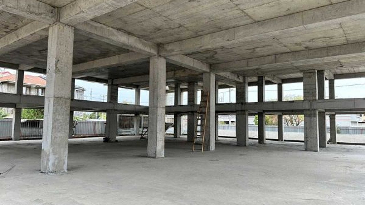 Kartepe itfaiye binası hızla devam ediyor